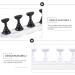 Mobestech 2 Sets Nail Art Supplies lotus seat Manicure tools base nail practice stand Nail piece with nails display stand Nail Art Stand Nail supplies Acrylic Metal Nail Tip Practice Holder - Buy Online on GoSupps.com