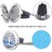 Vicloon Car Air Freshener - Magnetic Essential Oil Diffuser for Car Office & Home | Large Tree Style 1PC - Buy Online on GoSupps.com