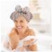 OHPHCALL 1pc Striped Dry Hair Cap Headband Hair Shower Cap Microfiber Hair Towel Women Bathing Hat Rapid Drying Towel Curly Hair Towel Fiber Quick Dry Women's Absorbent Cap 28x25cm As Shown - Buy Online on GoSupps.com