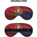 SSIMOO Portuguese Flag Sleep Mask - Adjustable Breathable Eye Mask for Comfortable Sleep | Shop Stylish Sleep Accessories Online - Buy Online on GoSupps.com