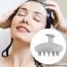 Serker Scalp Massage Brush - Silicone Shampoo Brush for Hair Growth Dandruff Reduction & Head Massage (Gray) - Best for Wet & Dry Use - Buy Online on GoSupps.com