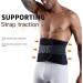 Plus Size S-5XL Lordosic Support Belt - Vertebral Decompression for Men | Pain Relief Lower Back Waist Trainer - Ski XL Skin - Buy Online on GoSupps.com