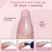 French Gel Nail Tips - 150pcs Medium Coffin Soft Gel Fake Nails | Colored French Tips with 3-in-1 X-coat | 15 Sizes for Easy DIY Nail Extensions - Buy Online on GoSupps.com