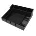 TARSHYRY Shaving Supply Organizer with Large Capacity Compartmentalized Design to Keep Bathroom Neat and Tidy Anti Slip ABS Material for Nail Clippers Brushes Scissors