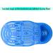 LUITON Foot Scrubber Massager Set - 2 Pack Shower Spa Exfoliating Feet Cleaner Brush for Slipper Massage, Ideal for Cleaning and Exfoliation - Buy Online on GoSupps.com