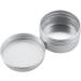 Guindxan 96pcs 30ml Silver Aluminum Round Lip Balm Containers Storage Jars Tins with Screw Cap - Buy Online on GoSupps.com