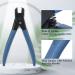 KADS Nail Clipper Heavy Duty Toe Nail Cllipper Set for Thick Nails Anti-Splash Finger Nail Clippers with Nail File (Blue) - Buy Online on GoSupps.com
