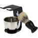 Shop Vegan Shaving Brush Set - Elegant Travel Gift Box | Eco-Friendly Grooming - Buy Online on GoSupps.com