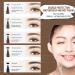 Suake Eyebrow Contouring Pen ChordBeaux 4 Tipped Precision Brow Pen Waterproof Sweat-proof and Non-smudging Four-pronged Eyebrow Pencil (Dark brow & Red brown) - Buy Online on GoSupps.com