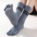 Healsox Anti-Edema Compression Socks - Tourmaline Self-Heating Magnetic Foot Massage Health Socks (3 Pairs) - Lose Weight & Improve Circulation - Gray - Buy Online on GoSupps.com