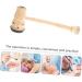KOMBIUDA Portable Watermelon Frost Wooden Moxibustion Holder | Home Appliance Tool for Wellness | International Shipping Available - Buy Online on GoSupps.com