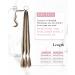 REECHO DIY Braid Ponytail Extension - Long Straight Synthetic Hairpiece - Ash Brown with Sandy Blonde Highlights - Buy Online on GoSupps.com