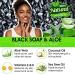 Natural Black Soap with Aloe | Helps Bumps & Dark Spots | Paraben-Free Liquid Soap - Buy Online on GoSupps.com