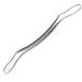Guasha tools stainless steel Guasha-Schaber massage tool Iastm tool muscle scrap for soft tissue mobilization physiotherapy back legs shoulder arm (long rod) 1 long staff 1
