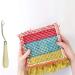 3pcs Wooden Bent Latch Hook Set with Wood Handle - Ideal for Braid, Hair, Scarf, Carpet Crafts - Buy Online on GoSupps.com