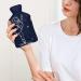 Hot Water Bottle With Lid - Ballet Pose Rubber Hot Water Bag for Pain Relief Cramps Foot Warmer & Hot/Cold Therapy - International Shipping Available - Buy Online on GoSupps.com