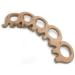 Wendysun 2pcs Elephant Shape Cartoon Wood Teether Set - Natural Beech Teething Toy for Babies - Buy Online on GoSupps.com