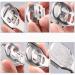 Stainless Steel Callus Planer Set - Foot Care Kit with 10 Replacement Blades & Callus Rasp Head | International Shipping Available - Buy Online on GoSupps.com