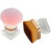 Flat Top Foundation Brush Blusher Brush for Loose Powder Synthetic Fiber Comfortable Handle with Makeup Base - Buy Online on GoSupps.com