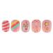 Beautiful Cartoon Pattern Fake Nails for Girls | Removable Glue-On Nail Art | Ideal for Nail Technicians & Home Use - Buy Online on GoSupps.com