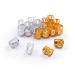 Ryalan 105Pcs Gold Hair Jewelry Rings - Dreadlocks Beads & Metal Cuffs for Passion Twist & Locs - Buy Online on GoSupps.com