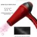 Hair Dryer 2300W Ionic Professional Blow Dryer with 2 Air Nozzles Low Noise Hairdryer with 2 Speed 3 Heat Settings Powerful AC Motor Fast Drying for Home and Salon Men and Women Small Gift - Buy Online on GoSupps.com
