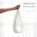 Garbage bag portable custom thickened full biodegradable kitchen bathroom household plastic bag 150pcs - Buy Online on GoSupps.com