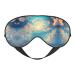 Cloudy Sky Eye mask Soft Elastic and Adjustable Nighttime Comfort Sleeping mask Suitable for Both Men and Women Black