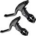 Lomodo 6 Piece Bicycle Brake Accessories Set - Aluminium Alloy Brake Levers, Handle Bars, Brake Wires, V Brake Set for Mountain/Road/MTB Bike - Buy Online on GoSupps.com