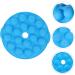 MAGICLULU 2 Pcs 18 Lollipop Mold Cake Trays Silicone Candy Molds 18-Hole Silicone Lollipop Cake Mold Silicone Mould Soap Molds Silicone Molds Cake Maker Baking Supplies Silica Gel Round Bluex2pcs 25X25X4cmx2pcs - Buy Online on GoSupps.com