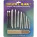 Creative Mark Complete Blending Set - Includes Sponge Blenders, Blending Stumps, & Sandpaper Pad - Great for Charcoal, Pencil, & Pastel Blending