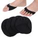 2 Pairs of Forefoot Pad Metatarsal Pads Foot Pads Heel Insoles Soft Elastic High Heel Shoes Forefoot Pad Antistress Forefoot Patch Forefoot Patch Elastic Forefoot Patch (Black)
