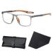 Koyeil Ultra -light anti Blue light Presbyopia Sports glasses for men blue light -blocking computers Reading glasses for women and men glasses against overexertion of the eyes +2 orange