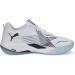 PUMA Unisex Eliminate Power Nitro II Hallenturnschuh - 42 EU | Puma White Puma Black Nitro Blue - International Shipping Available - Buy Online on GoSupps.com