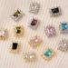 3D Zircon Luxurious Charms Crystal Nail Art Accessories Nail Square Diamond Diamond Manicure(5) - Buy Online on GoSupps.com