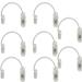 HOMGEN Window Restrictors for Upvc Popular 8 Pcs Window Restrictor Lock Baby Security Window Locks Child Safety Window Restrictor for Child Baby Safety Window Locks Door Locks with Screws & Keys Style-B