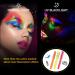Buy Aoowu Children's Makeup Set - Washable Neon UV Body Paint Pencils for Halloween & Carnival (12 Colors) - Buy Online on GoSupps.com