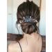 IYOU Crystal Bridal Hair Comb Black Rhinestone Wedding Side Combs Prom Bride Hair Accessories for Women - Buy Online on GoSupps.com