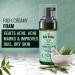 Anti-Acne Neem Foaming Face Wash - Clear Acne & Dull Skin | Olive Leaf & Aloe Vera - 120ml - Buy Online on GoSupps.com