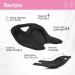 BackJoy Posture Seat - Ergonomic Hip & Pelvic Support for Home, Office, Car - SitSmart Angel Traction Petite XS - Black - Buy Online on GoSupps.com