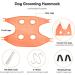 Aucenix Pet Grooming Hammock Harness for Medium Dogs | Breathable Dog Sling with 4 Hooks | Durable Restraint Bag for Nail Clipper and Bath Grooming | (L) Orange - Buy Online on GoSupps.com