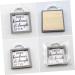 Alipis Office Sign 2pcs Often Kindness& Ornament Rustic Doorplate Block Beaded Farmhouse Bead Hanger- Christmas Wood 14.5X11.5X1.5CMx2pcs Assorted Color 4x2pcs - Buy Online on GoSupps.com