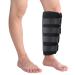 Shank Calf Support Night Splint and Fibula Fracture Orthosis External Adjustable Fixation Strap Wrap Sleeve Belt Protector (M)