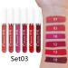 6Pcs Deep Dark Red Matte Liquid Lipstick Set for Women | Long Lasting 24 Hour Lipstick | Labiales Matte Larga Duraci n | A-03 0.08 Fl Oz - Buy Online on GoSupps.com