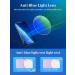 LUFF Rimless Reading Glasses for Women - Frameless Metal Blue Light Readers Anti Eyestrain 2.5x Stylish Diamond Cut Edge - International Shipping - Buy Online on GoSupps.com