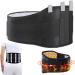 Adjustable Self-Heated Waist Belt for Lumbar Support | Pain Relief for Men & Women | Black L - Double Banded Back Support Faja - Buy Online on GoSupps.com