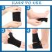 4 Pairs Compression Arch Support Sleeves with Gel Pad for Flat Foot Pain Relief - Buy Online on GoSupps.com