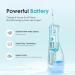Water Dental Flosser - Portable Rechargeable Oral Irrigator with 4 Modes | IPX7 Waterproof Teeth Cleaner for Home & Travel - Black - Buy Online on GoSupps.com