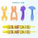 Silicone Baby Teething Toys Set for 0-12 Months | Chewable Molar Teether for Boys and Girls | A-Tools Design - Buy Online on GoSupps.com