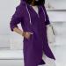 Yihaojia Women's Plus Size Full Zip-Up Hoodie Jacket Sweatshirt Casual Long Hoodies Long Sleeve Winter Jackets with Pocket Purple#78 3X-Large - Buy Online on GoSupps.com